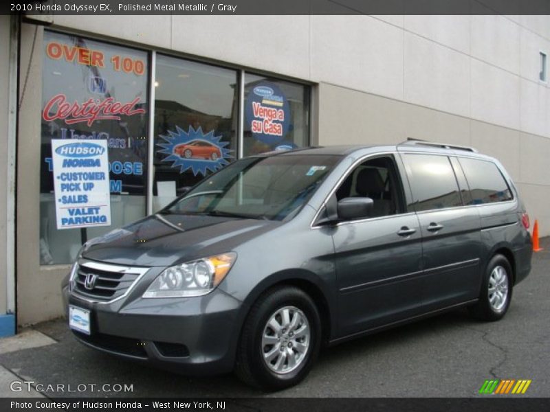 Polished Metal Metallic / Gray 2010 Honda Odyssey EX
