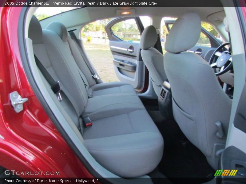 Inferno Red Crystal Pearl / Dark Slate Gray/Light Slate Gray 2009 Dodge Charger SE