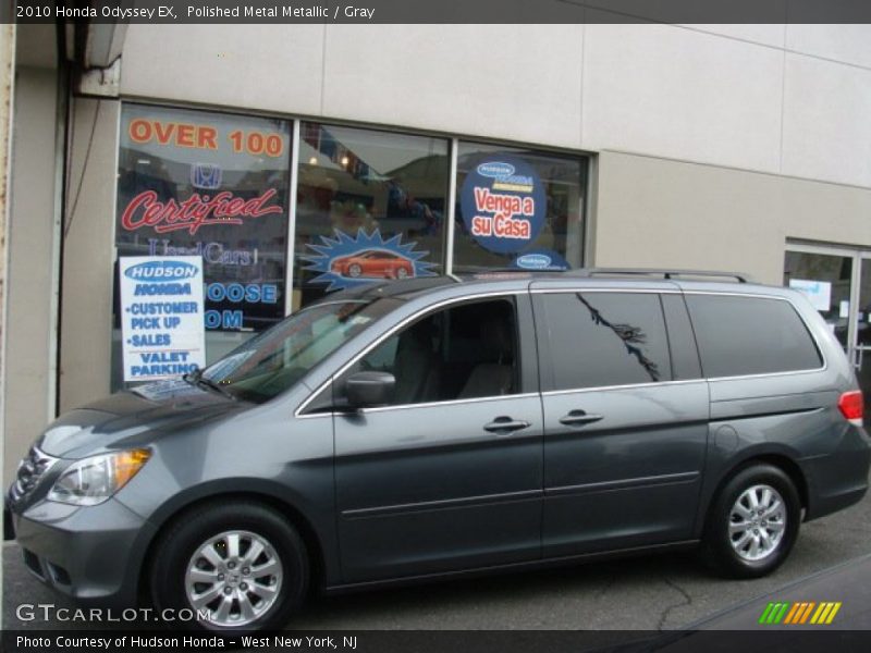 Polished Metal Metallic / Gray 2010 Honda Odyssey EX