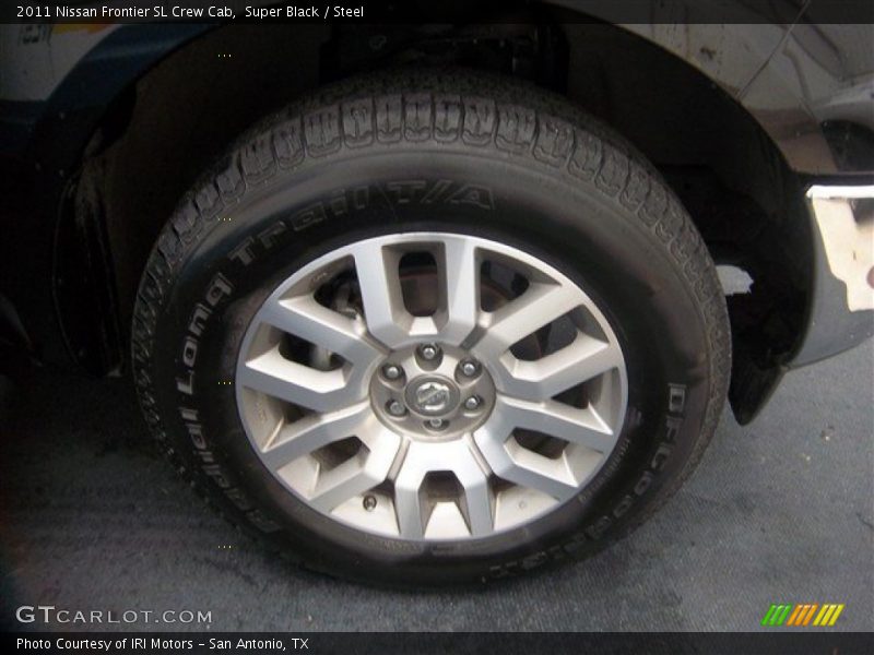 Super Black / Steel 2011 Nissan Frontier SL Crew Cab