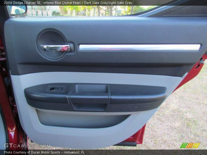 Inferno Red Crystal Pearl / Dark Slate Gray/Light Slate Gray 2009 Dodge Charger SE
