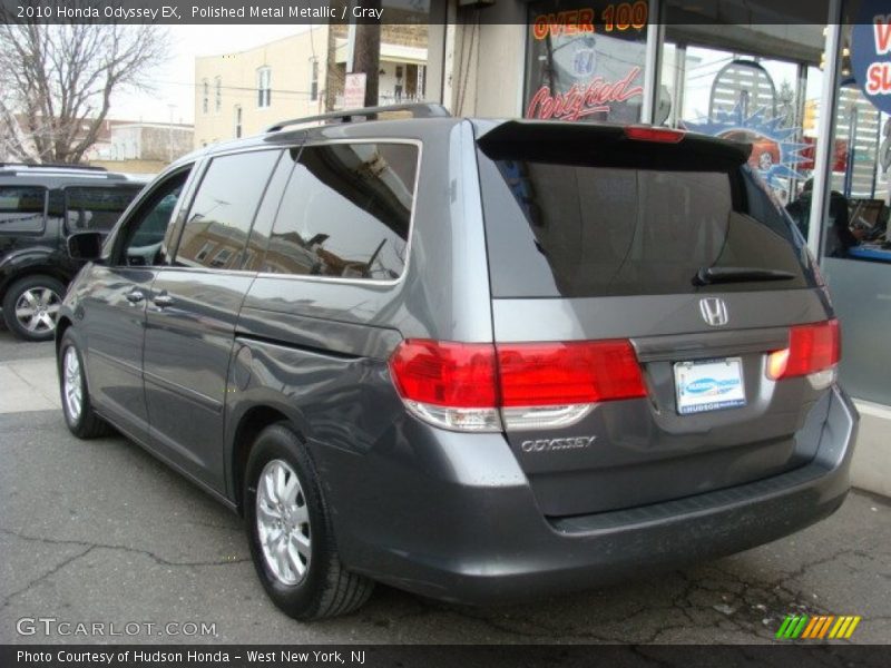 Polished Metal Metallic / Gray 2010 Honda Odyssey EX