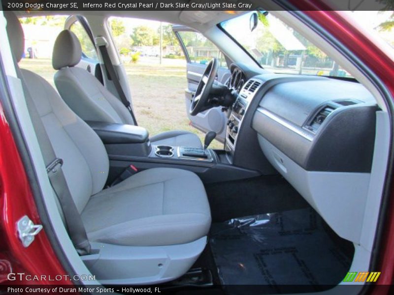 Inferno Red Crystal Pearl / Dark Slate Gray/Light Slate Gray 2009 Dodge Charger SE
