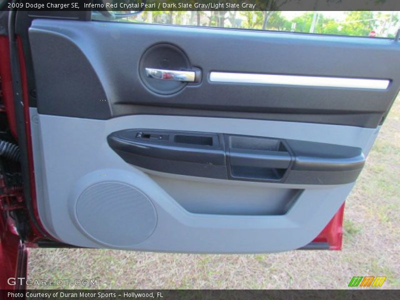 Inferno Red Crystal Pearl / Dark Slate Gray/Light Slate Gray 2009 Dodge Charger SE