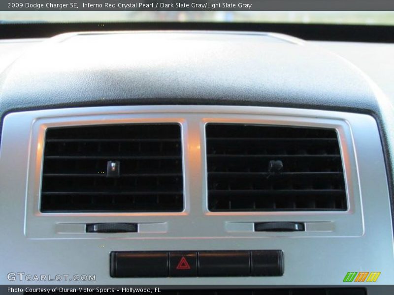 Inferno Red Crystal Pearl / Dark Slate Gray/Light Slate Gray 2009 Dodge Charger SE