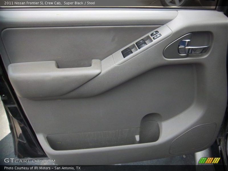 Super Black / Steel 2011 Nissan Frontier SL Crew Cab
