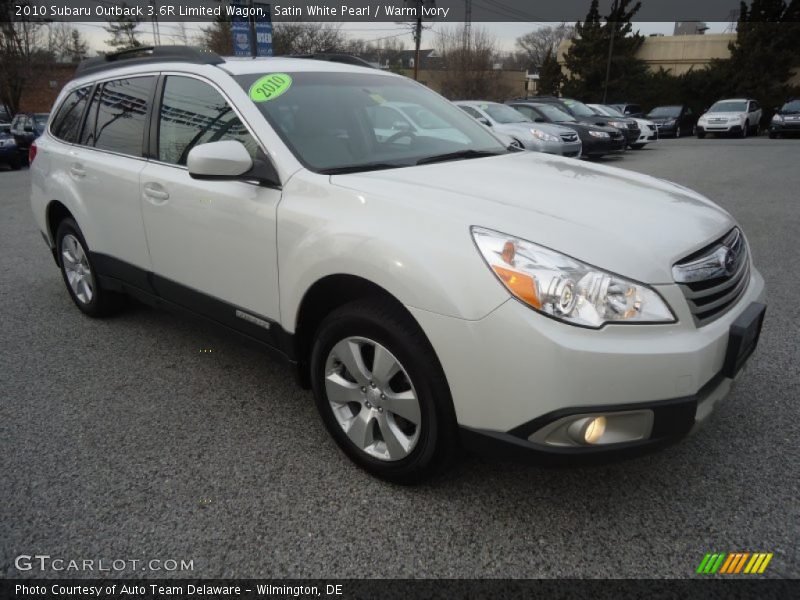 Front 3/4 View of 2010 Outback 3.6R Limited Wagon