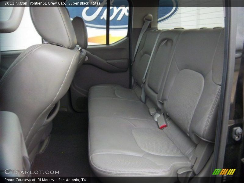 Super Black / Steel 2011 Nissan Frontier SL Crew Cab