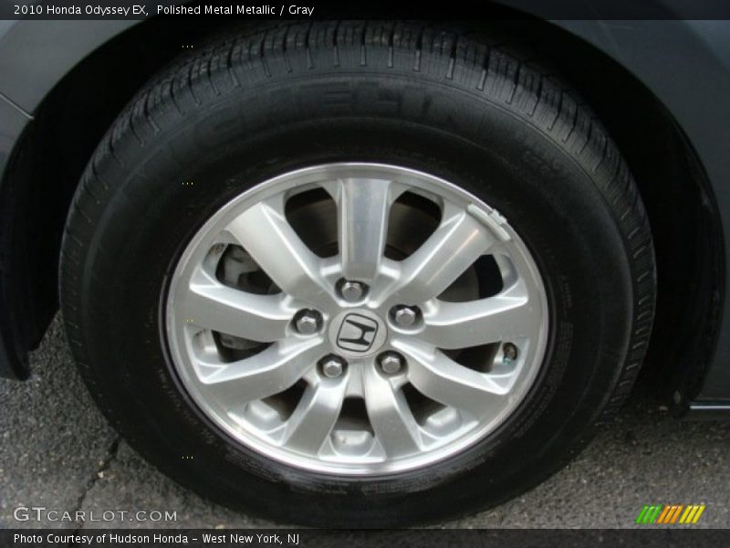Polished Metal Metallic / Gray 2010 Honda Odyssey EX