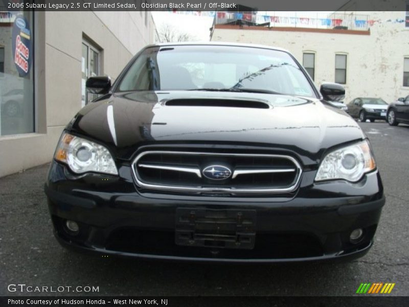 Obsidian Black Pearl / Off-Black 2006 Subaru Legacy 2.5 GT Limited Sedan