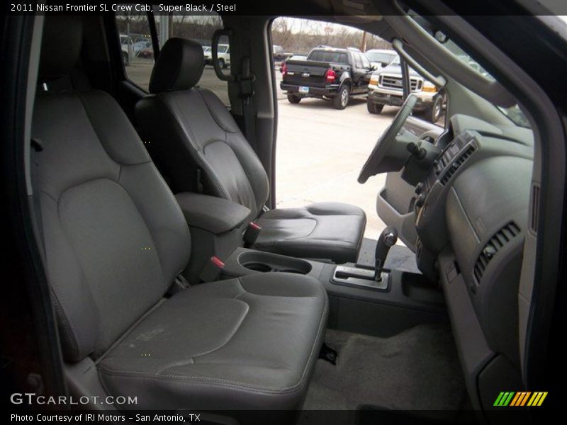 Super Black / Steel 2011 Nissan Frontier SL Crew Cab