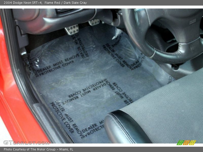 Flame Red / Dark Slate Gray 2004 Dodge Neon SRT-4