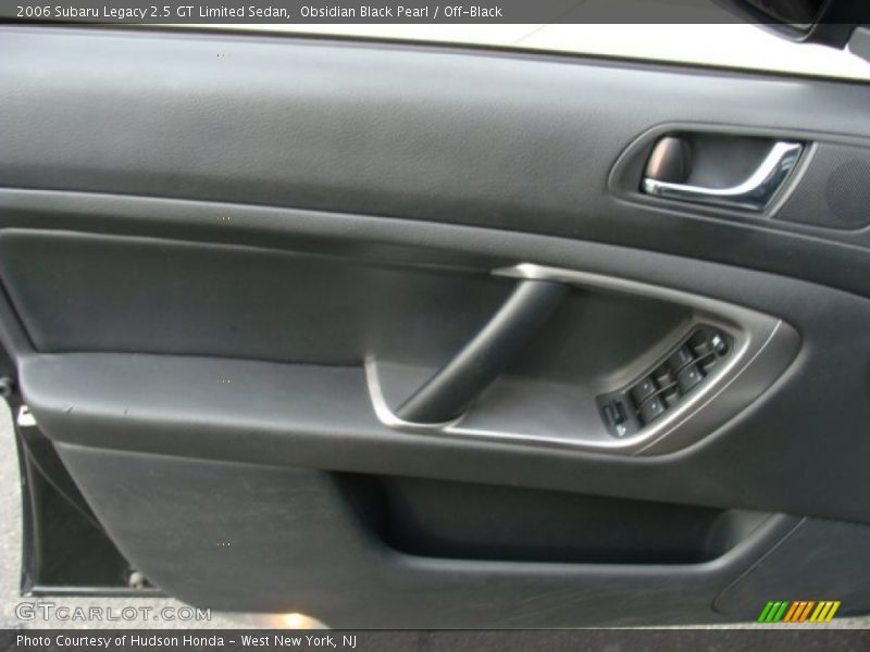 Obsidian Black Pearl / Off-Black 2006 Subaru Legacy 2.5 GT Limited Sedan