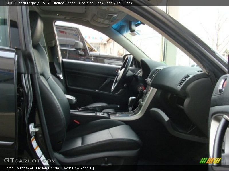 Obsidian Black Pearl / Off-Black 2006 Subaru Legacy 2.5 GT Limited Sedan