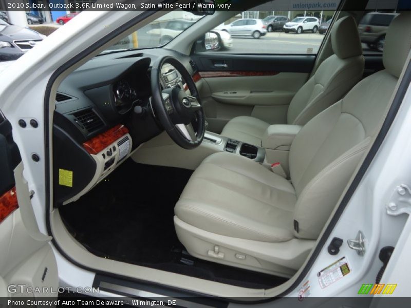  2010 Outback 3.6R Limited Wagon Warm Ivory Interior