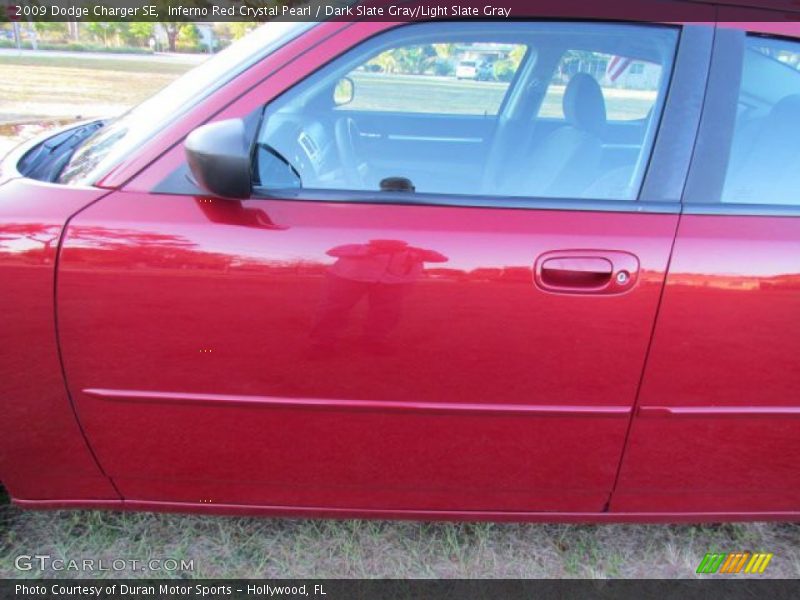 Inferno Red Crystal Pearl / Dark Slate Gray/Light Slate Gray 2009 Dodge Charger SE