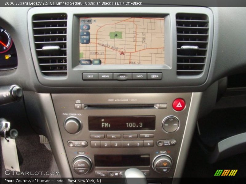 Obsidian Black Pearl / Off-Black 2006 Subaru Legacy 2.5 GT Limited Sedan