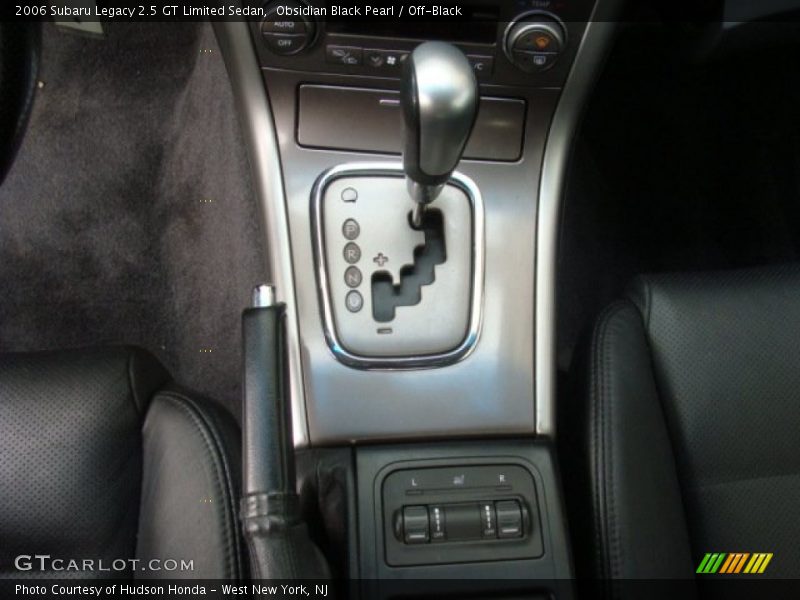 Obsidian Black Pearl / Off-Black 2006 Subaru Legacy 2.5 GT Limited Sedan