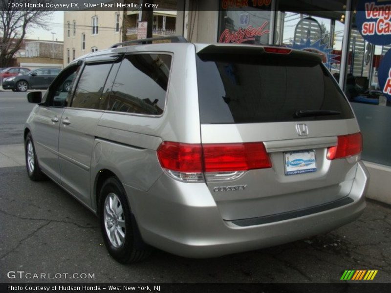 Silver Pearl Metallic / Gray 2009 Honda Odyssey EX