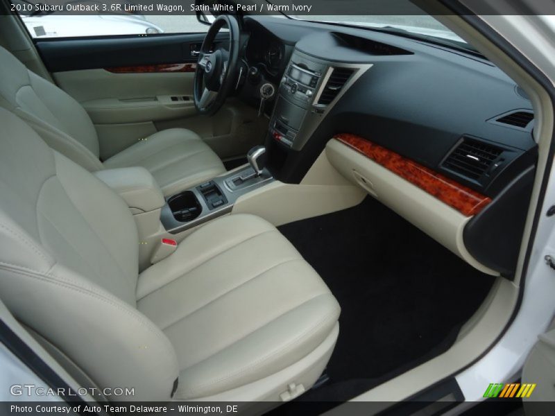 2010 Outback 3.6R Limited Wagon Warm Ivory Interior