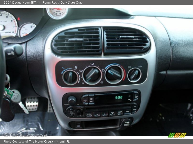 Flame Red / Dark Slate Gray 2004 Dodge Neon SRT-4