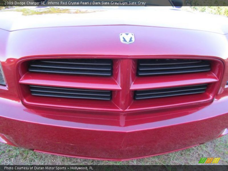 Inferno Red Crystal Pearl / Dark Slate Gray/Light Slate Gray 2009 Dodge Charger SE