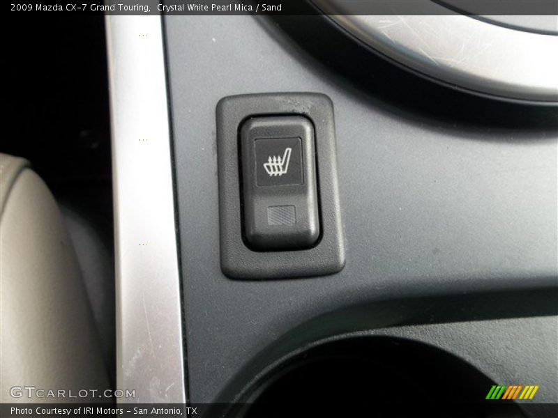 Crystal White Pearl Mica / Sand 2009 Mazda CX-7 Grand Touring