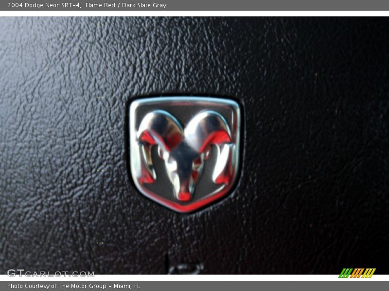Flame Red / Dark Slate Gray 2004 Dodge Neon SRT-4