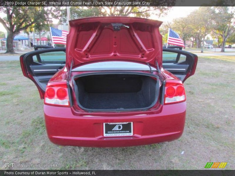 Inferno Red Crystal Pearl / Dark Slate Gray/Light Slate Gray 2009 Dodge Charger SE