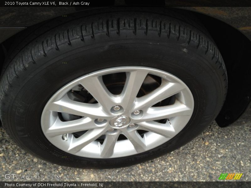 Black / Ash Gray 2010 Toyota Camry XLE V6