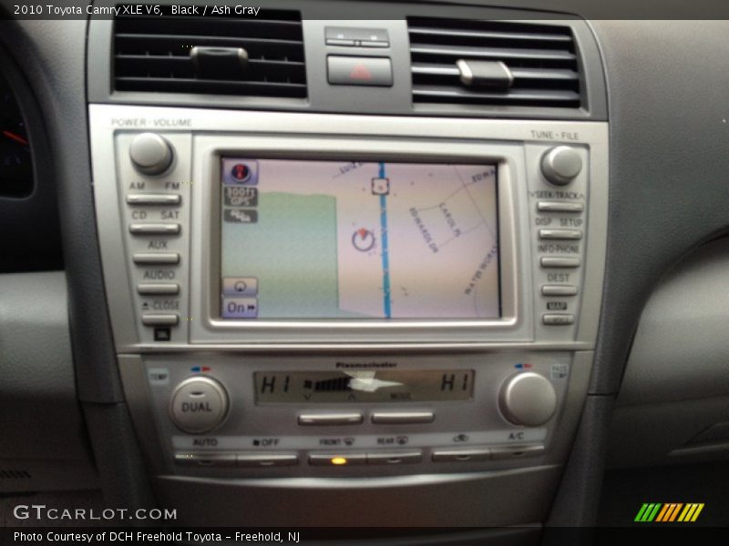Navigation of 2010 Camry XLE V6