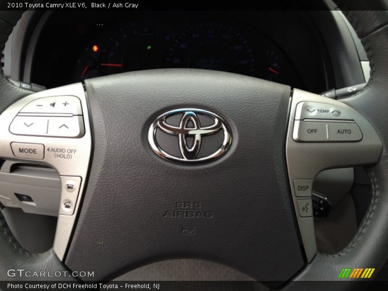 Controls of 2010 Camry XLE V6