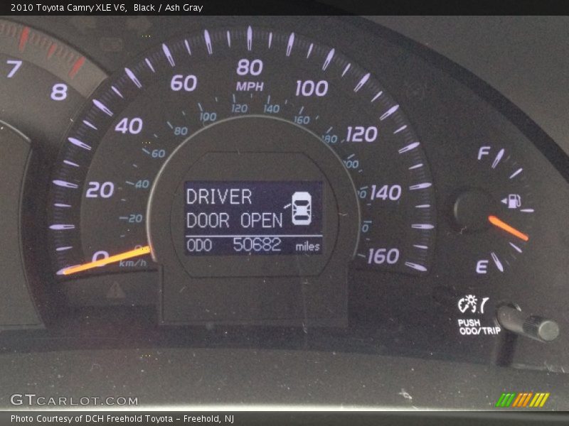 Black / Ash Gray 2010 Toyota Camry XLE V6