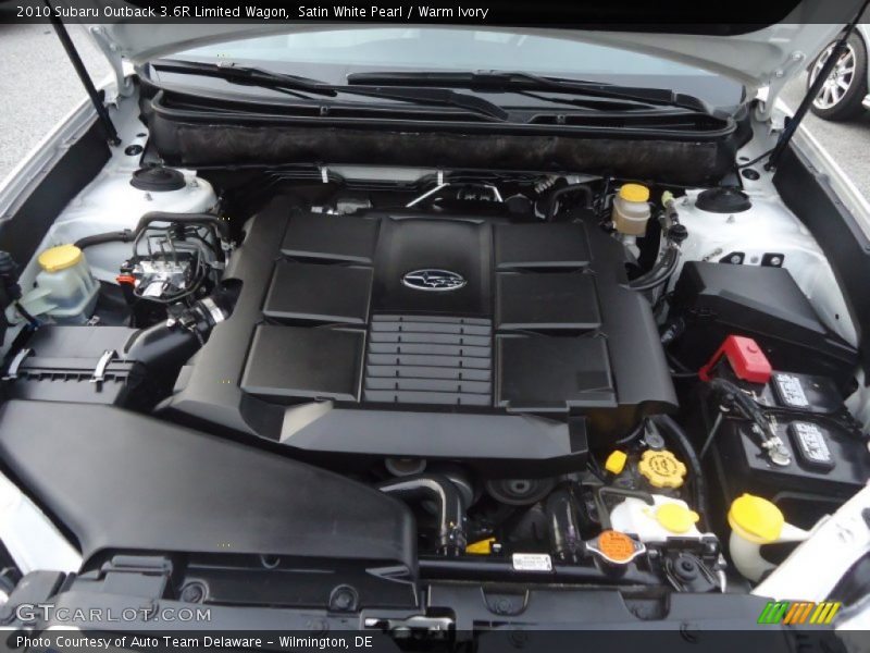  2010 Outback 3.6R Limited Wagon Engine - 3.6 Liter DOHC 24-Valve VVT Flat 6 Cylinder