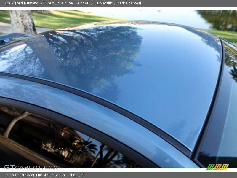 Windveil Blue Metallic / Dark Charcoal 2007 Ford Mustang GT Premium Coupe