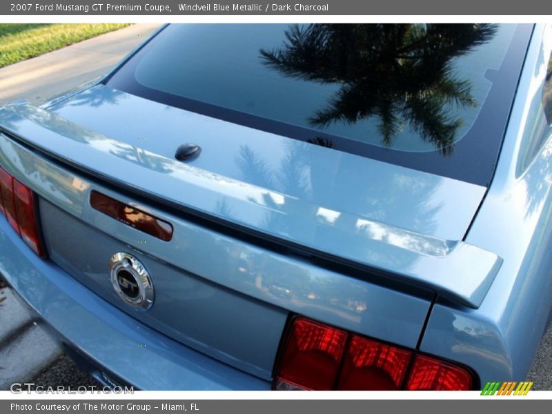 Windveil Blue Metallic / Dark Charcoal 2007 Ford Mustang GT Premium Coupe