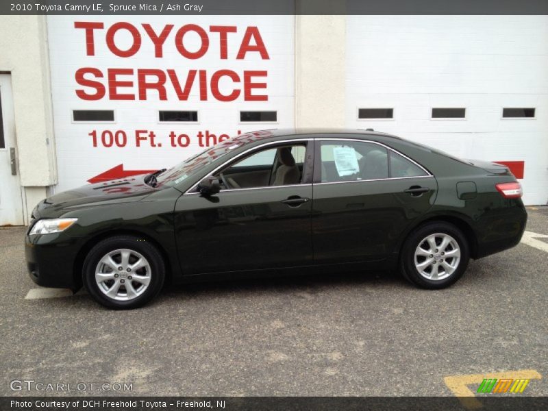 Spruce Mica / Ash Gray 2010 Toyota Camry LE