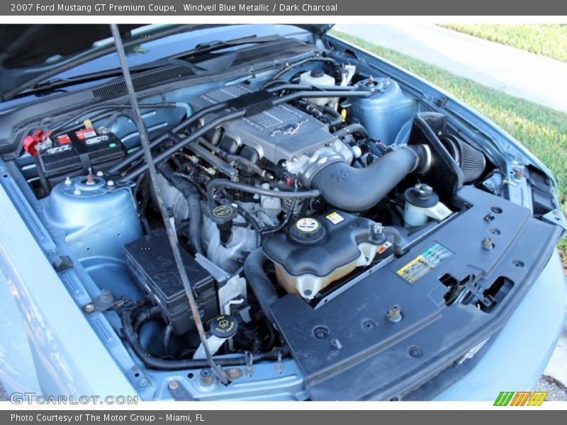  2007 Mustang GT Premium Coupe Engine - 4.6 Liter SOHC 24-Valve VVT V8