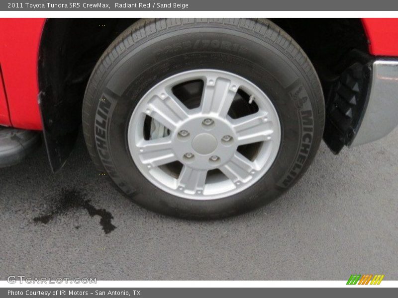 Radiant Red / Sand Beige 2011 Toyota Tundra SR5 CrewMax