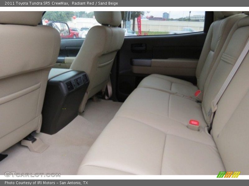 Radiant Red / Sand Beige 2011 Toyota Tundra SR5 CrewMax