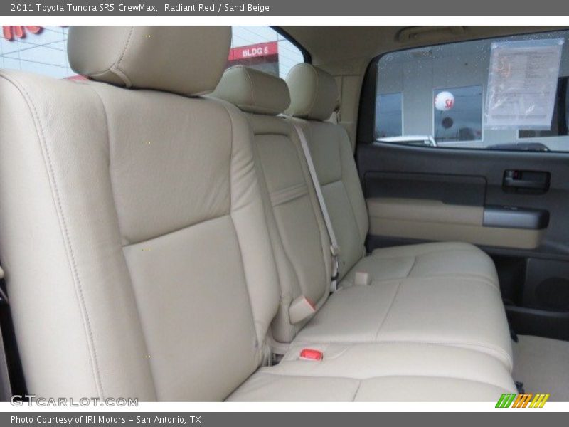 Radiant Red / Sand Beige 2011 Toyota Tundra SR5 CrewMax