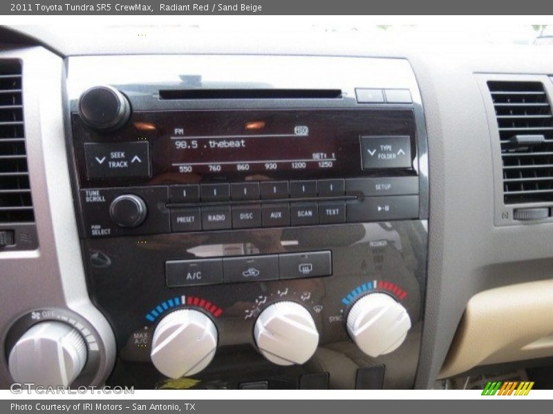 Radiant Red / Sand Beige 2011 Toyota Tundra SR5 CrewMax