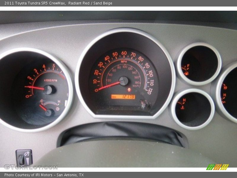Radiant Red / Sand Beige 2011 Toyota Tundra SR5 CrewMax