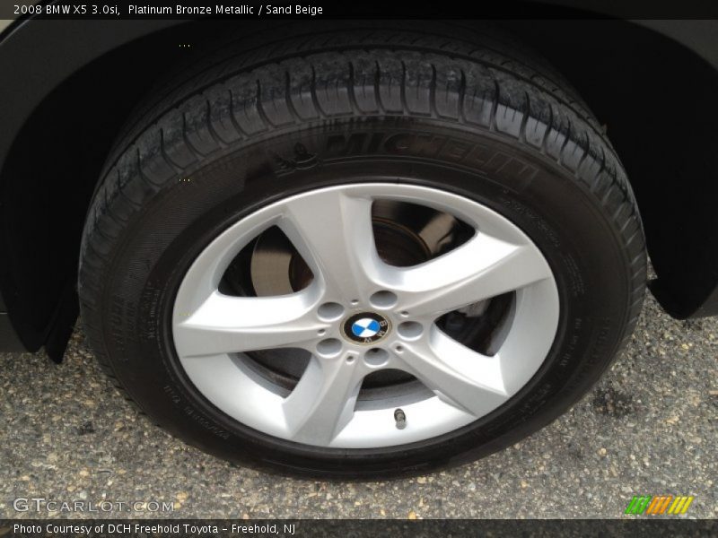 Platinum Bronze Metallic / Sand Beige 2008 BMW X5 3.0si