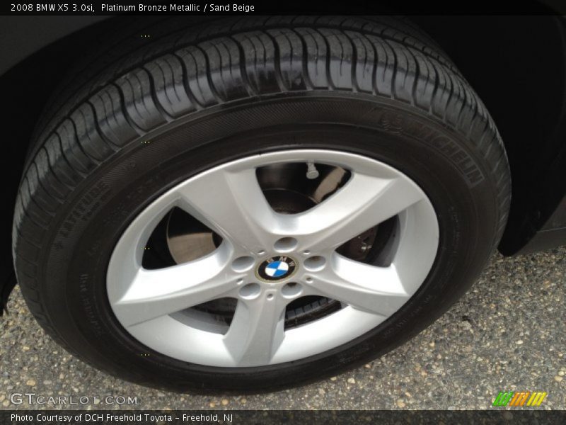 Platinum Bronze Metallic / Sand Beige 2008 BMW X5 3.0si