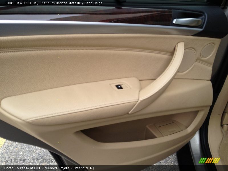 Platinum Bronze Metallic / Sand Beige 2008 BMW X5 3.0si