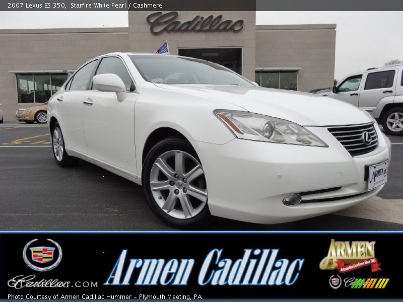 Starfire White Pearl / Cashmere 2007 Lexus ES 350