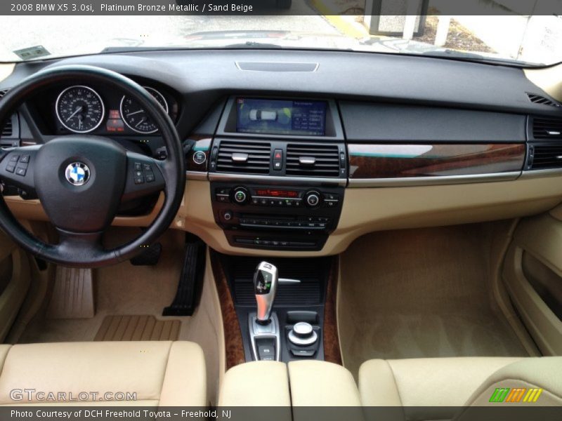 Platinum Bronze Metallic / Sand Beige 2008 BMW X5 3.0si