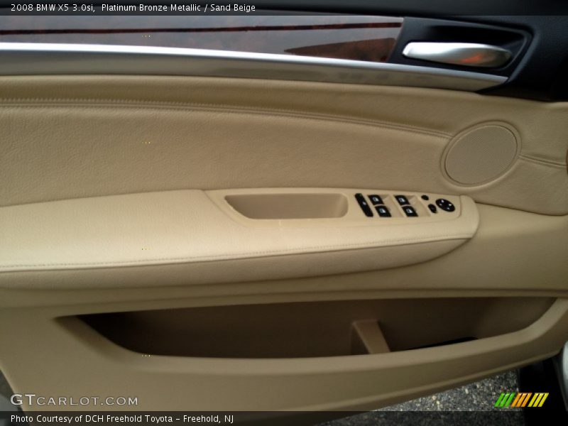 Platinum Bronze Metallic / Sand Beige 2008 BMW X5 3.0si