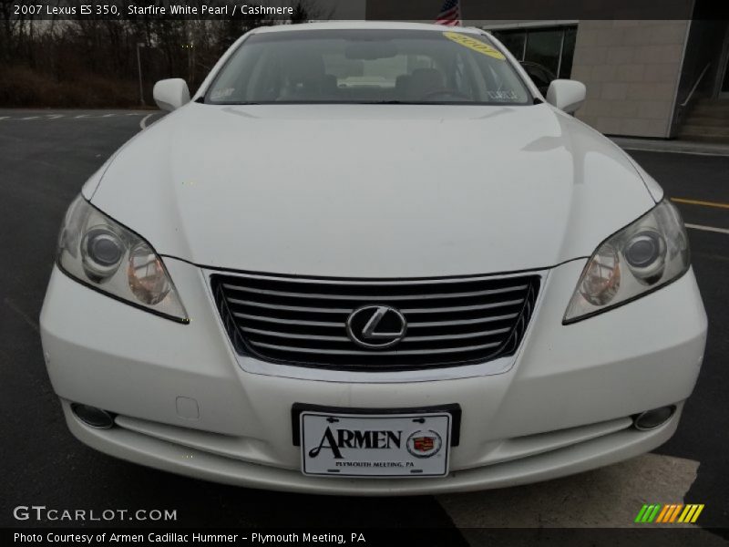 Starfire White Pearl / Cashmere 2007 Lexus ES 350